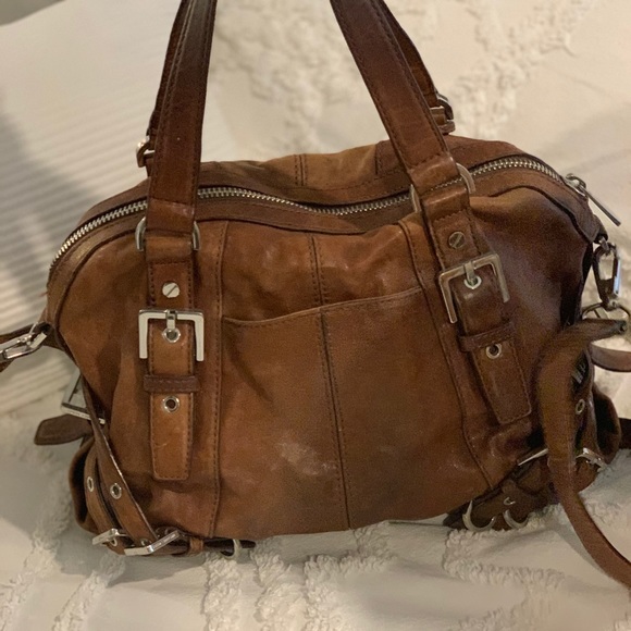 MICHAEL Michael Kors Brown Leather Satchel - Picture 3 of 5